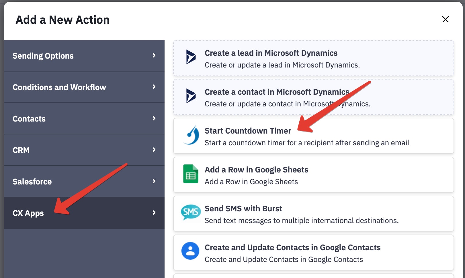 Adding a countdown timer in ActiveCampaign automation