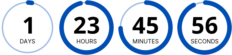 Thin ring progress email timer